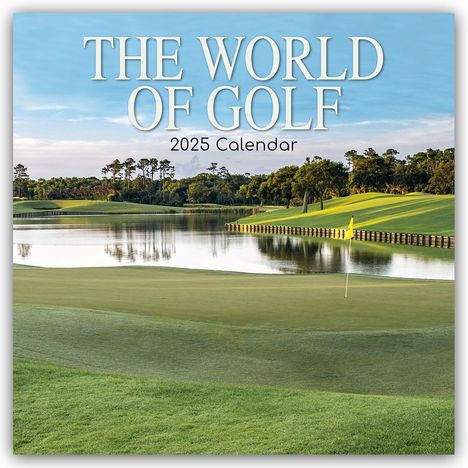 Gifted Stationery Co. Ltd: The World of Golf - Die Welt des Golfsports 2025 - 16-Monatskalender, Kalender