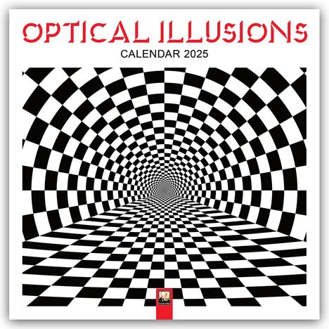 Tree Flame: Optical Illusions - Optische Illusionen 2025, Kalender