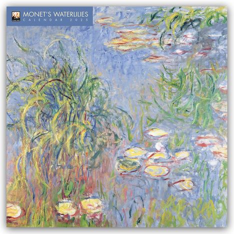 Tree Flame: Monet's Waterlilies - Monets Seerosen 2025, Kalender