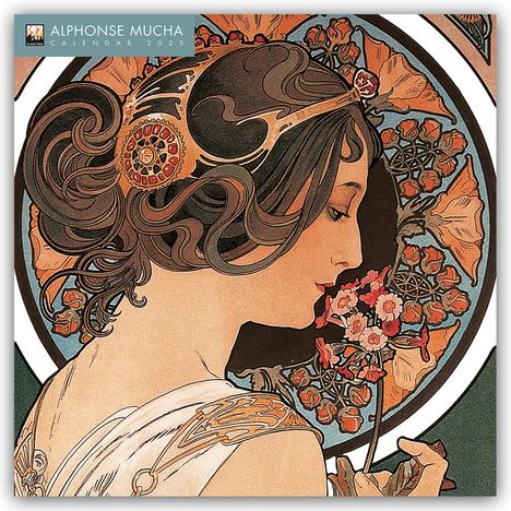 Tree Flame: Alphonse Mucha - Alfons Mucha 2025, Kalender