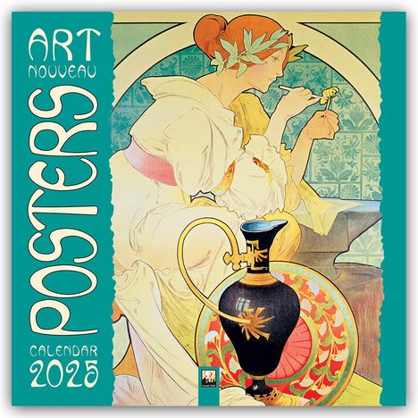 Tree Flame: Art Nouveau Posters - Jugendstil 2025, Kalender