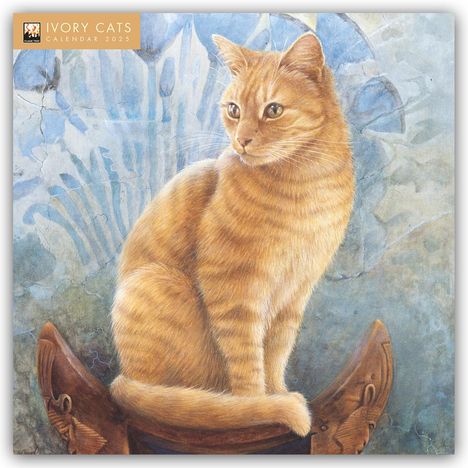 Tree Flame: Ivory Cats - Lesley Anne Ivorys Katzen 2025, Kalender