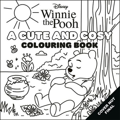 Walt Disney: Disney Winnie the Pooh: A Cute and Cosy Colouring Book, Buch