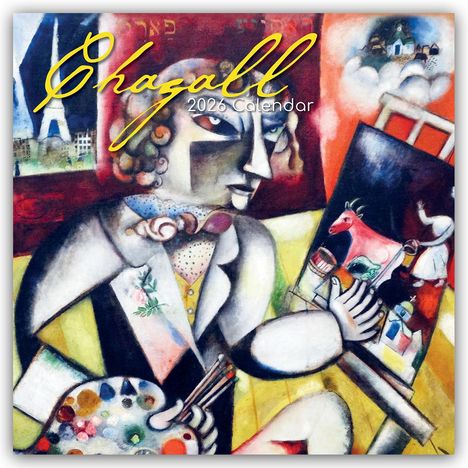 The Gifted: Chagall 2026 - Marc Chagall - 16-Monatskalender, Kalender