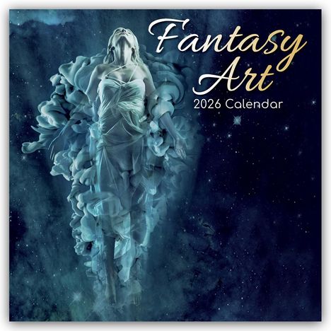 The Gifted: Fantasy Art - Fantasy Kunst 2026 - 16-Monatskalender, Kalender