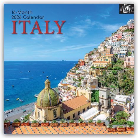 The Gifted: Italy - Italien 2026 - 16-Monatskalender, Kalender