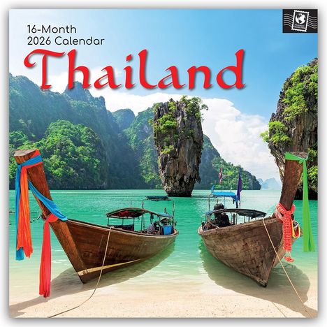 The Gifted: Thailand 2026 - 16-Monatskalender, Kalender