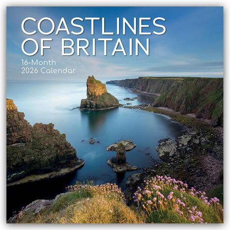 The Gifted: Coastline of Britain - Die Britische Küste 2026 - 16-Monatskalender, Kalender