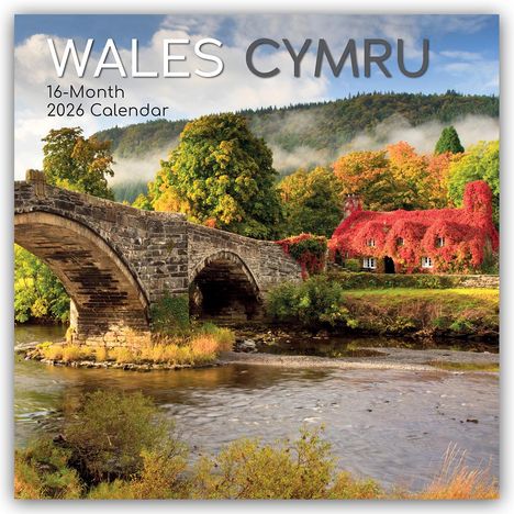 The Gifted: Wales 2026 - 16-Monatskalender, Kalender