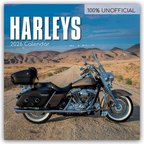 The Gifted: Harleys - Harley Davidson 2026 - 16-Monatskalender, Kalender