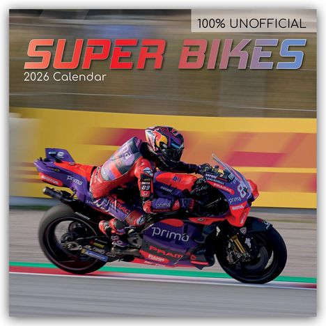 The Gifted: Superbikes - Motorräder 2026 - 16-Monatskalender, Kalender