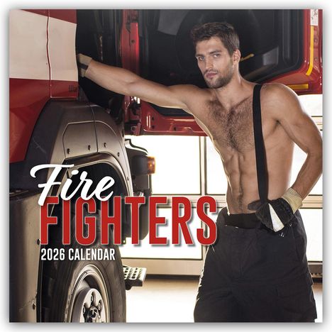 Gifted Stationery Co. Ltd: Firefighters - Feuerwehrmänner 2026 - 16-Monatskalender, Kalender