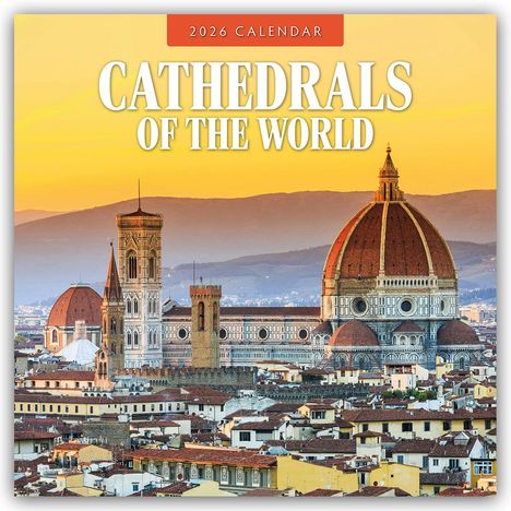 Robin Red: Cathedrals of the World - Kathedralen der Welt 2026 - 16-Monatskalender, Kalender