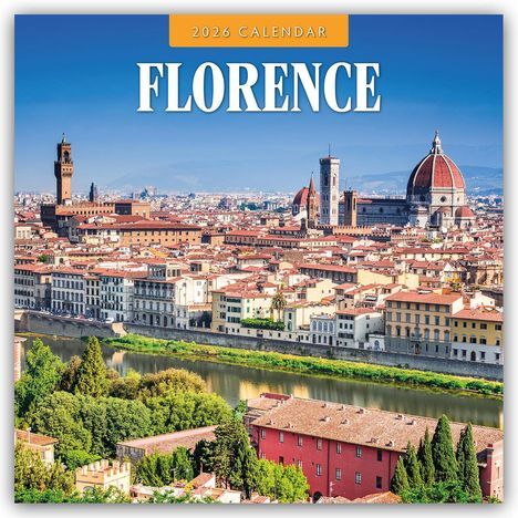 Robin Red: Florence - Florenz 2025 - 16-Monatskalender, Kalender