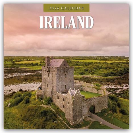 Robin Red: Ireland - Irland 2026 - 16-Monatskalender, Kalender