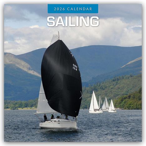 Robin Red: Sailing - Segeln 2026 - 16-Monatskalender, Kalender