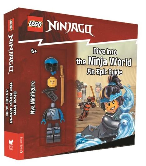 Buster Books: LEGO® NINJAGO®: Dive Into the Ninja World: An Epic Guide (with Nya minifigure), Buch