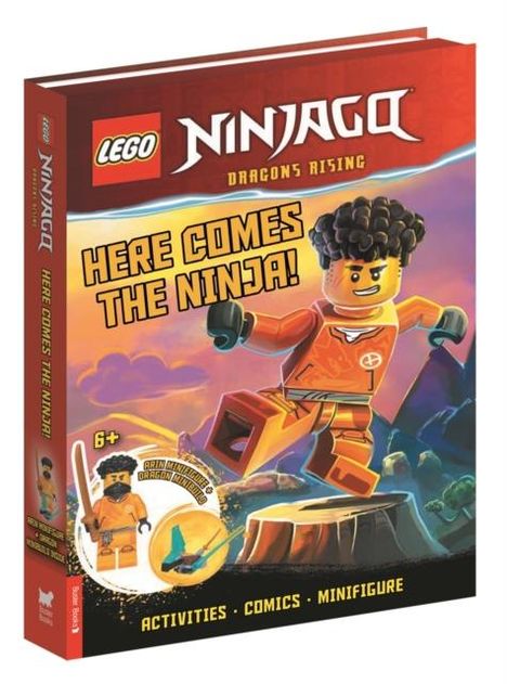 Buster Books: LEGO® NINJAGO®: Here Comes the Ninja! (with Arin minifigure and dragon mini-build), Buch