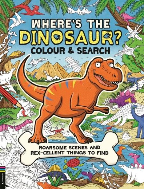 Buster Books: Where's the Dinosaur? Colour and Search, Buch