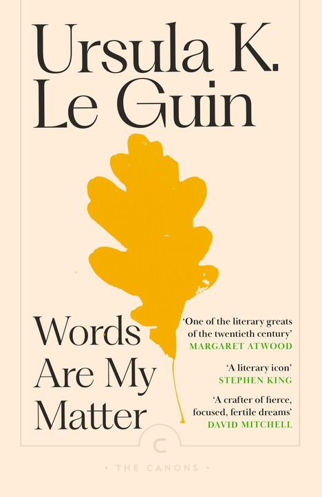 Ursula K. Le Guin: Words Are My Matter, Buch