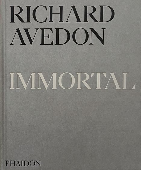 Richard Avedon Immortal, Buch