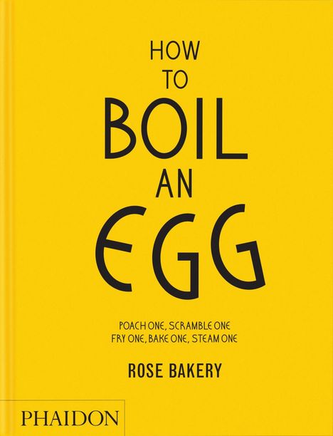 How to Boil an Egg, Buch
