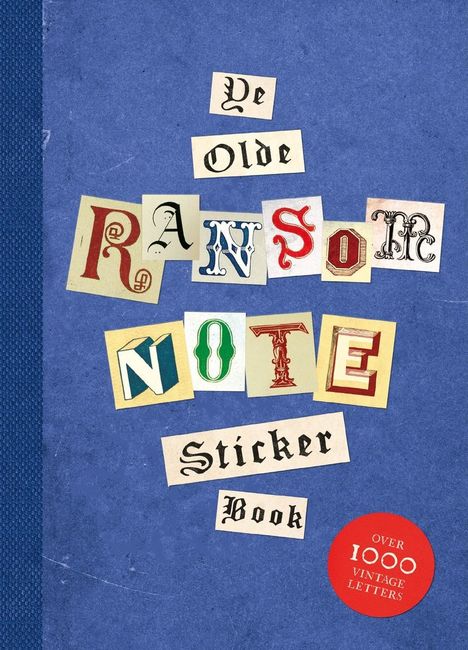 Ye Olde Ransom Note Sticker Book, Buch