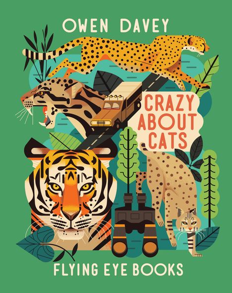 Owen Davey: Crazy About Cats, Buch