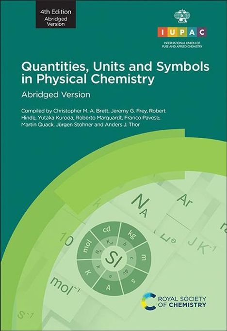 Quantities, Units and Symbols in Physical Chemistry, Buch
