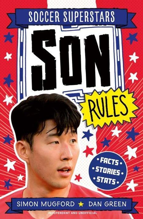 "SOCCER SUPERSTARS SON RULES" steht auf einem farbenfrohen Cover mit Texturen, Sternen und einem Porträt eines Spielers.