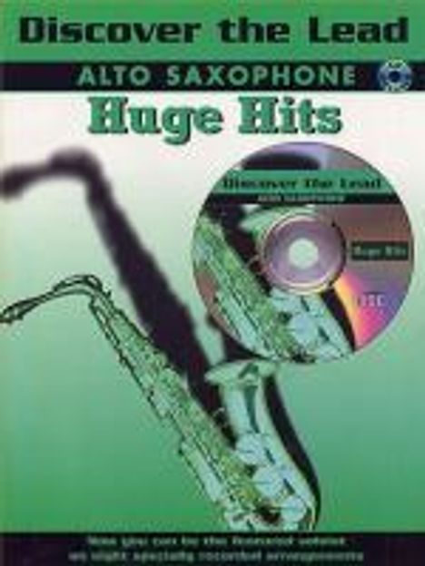 Discover the Lead. Huge Hits(alto sax/CD), Noten