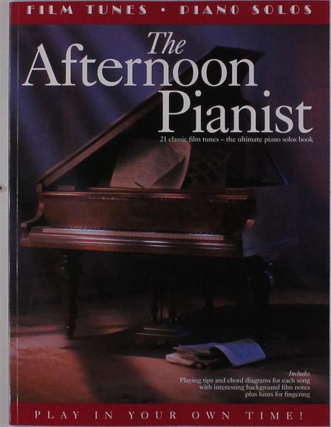 Afternoon Pianist Film Tunes Piano Solo, Noten
