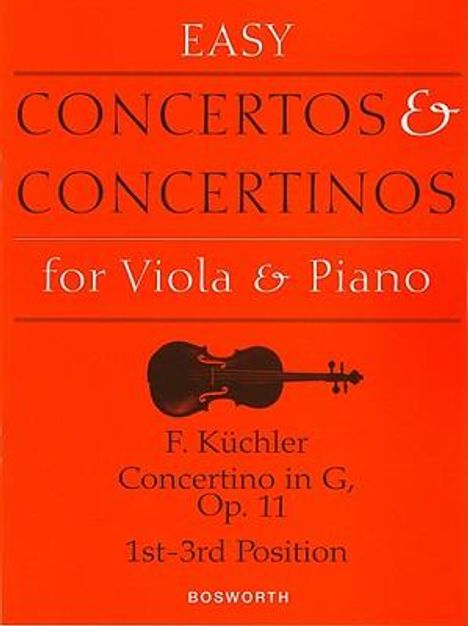 Ferdinand Kuchler: Concertino in G, Op. 11, Buch