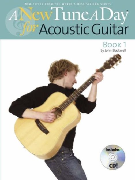 John Blackwell: A New Tune a Day for Acoustic Guitar, Noten