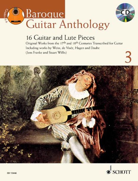 Baroque Guitar Anthology - V03, Noten
