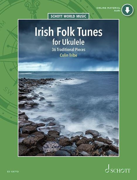 Irish Folk Tunes for Ukulele: 36 Traditional Pieces for Ukulele Book with Audio Online, Buch