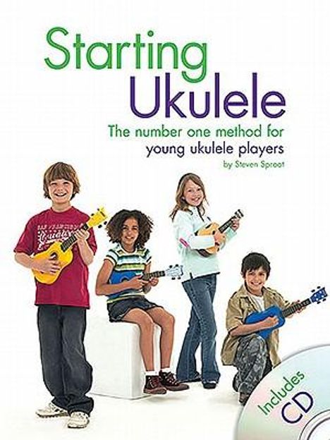 Steven Sproat: Starting Ukulele (Book/CD), Noten