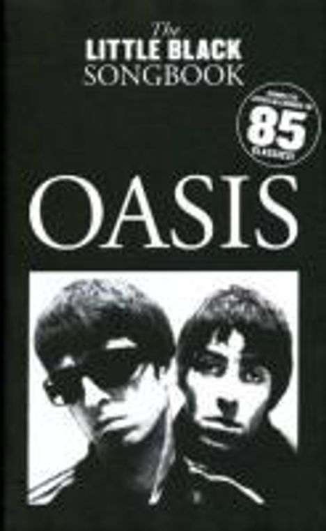 Oasis: The Little Black Songbook, Noten