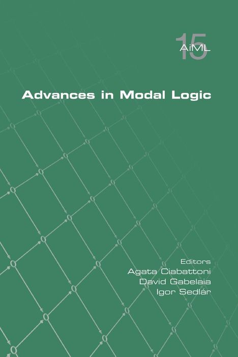 Advances in Modal Logic 15, Buch