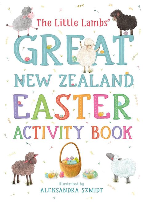 Yvonne Mes: The Little Lambs' Great New Zealand Easter Activity Book, Buch