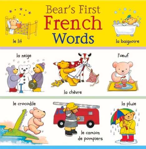 Bears 1st French Words, Buch
