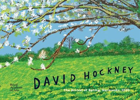 David Hockney: David Hockney: The Arrival of Spring in Normandy, 2020, Buch