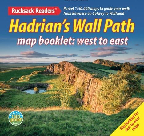 Hadrian's Wall Path map booklet, Buch