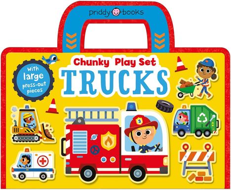 Priddy Books: Chunky Play Set Trucks, Buch