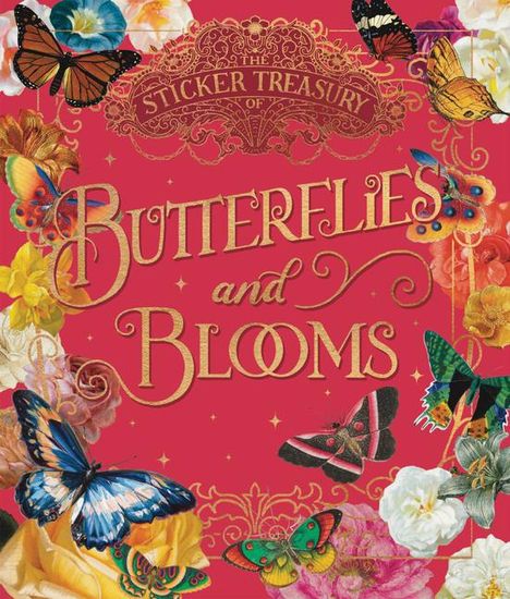 The Sticker Treasury of Blooms and Butterflies, Buch