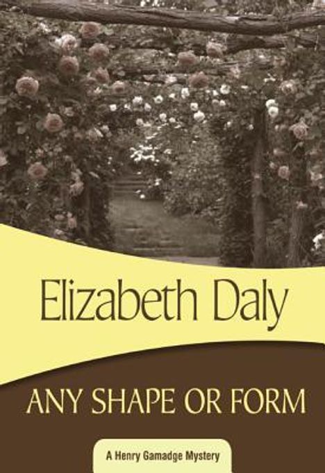 Elizabeth Daly: Any Shape or Form, Buch