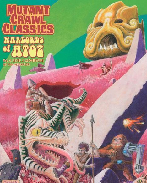 Jim Wampler: Mutant Crawl Classics #4: Warlords of Atoz, Buch
