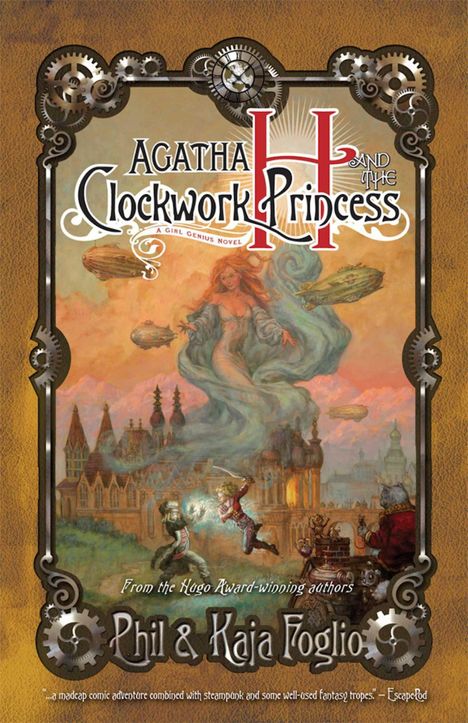 Phil Foglio: Agatha H. and the Clockwork Princess, Buch