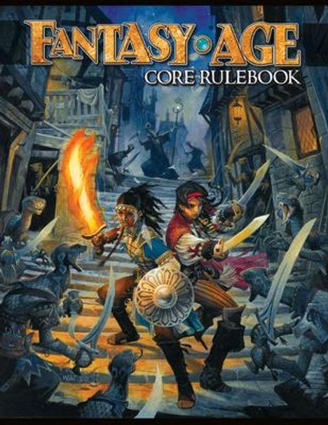 Crystal Frasier: Fantasy Age Core Rulebook, Buch