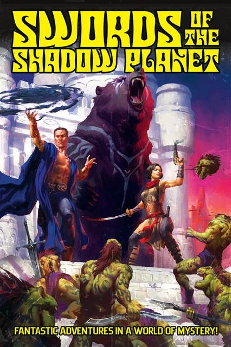 Malcolm Sheppard: Swords of the Shadow Planet RPG, Buch